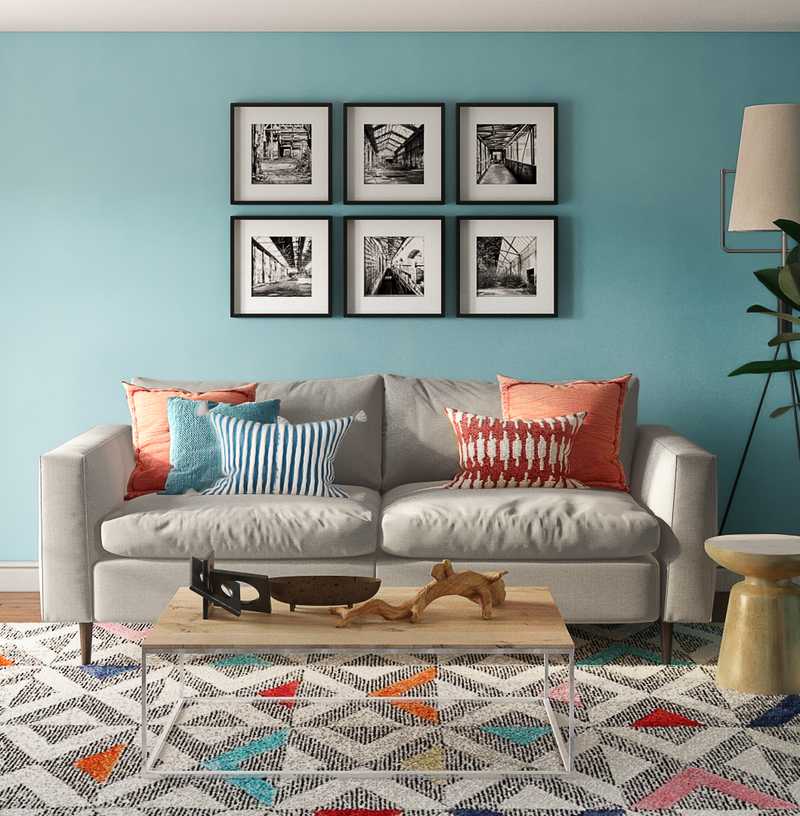 Bohemian, Industrial Office Design by Havenly Interior Designer Ghianella