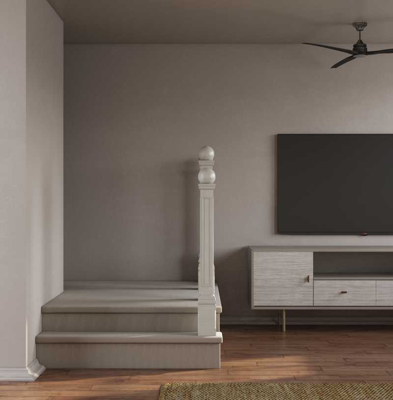 Bohemian, Coastal, Minimal, Scandinavian Living Room Design by Havenly Interior Designer Chelsea