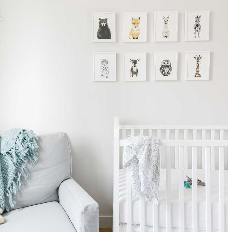 Classic, Transitional Nursery Design by Havenly Interior Designer Michelle