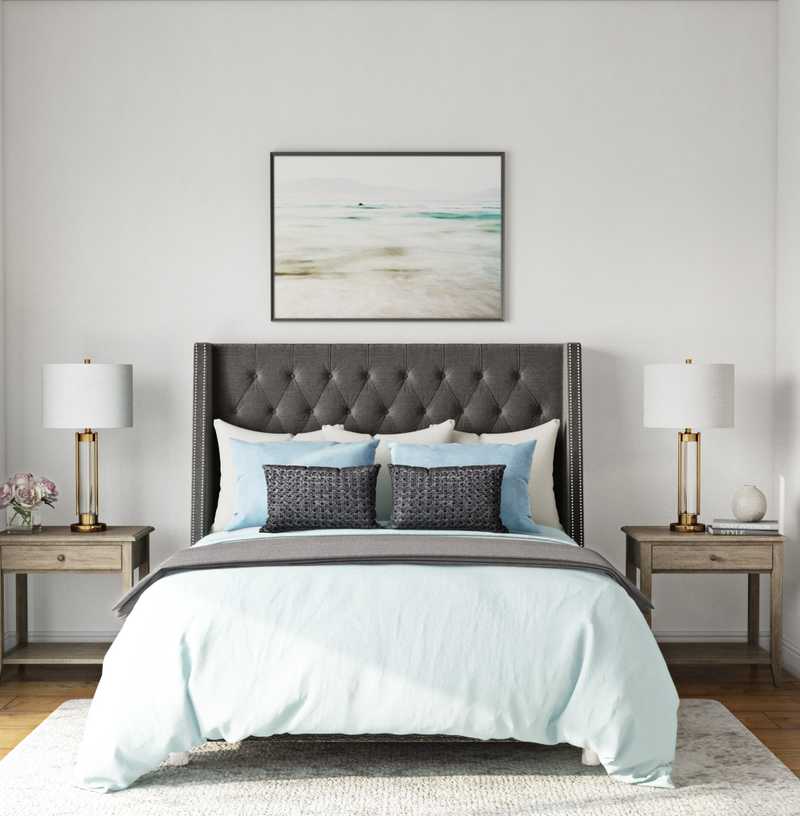 Classic, Glam, Transitional Bedroom Design by Havenly Interior Designer Christine
