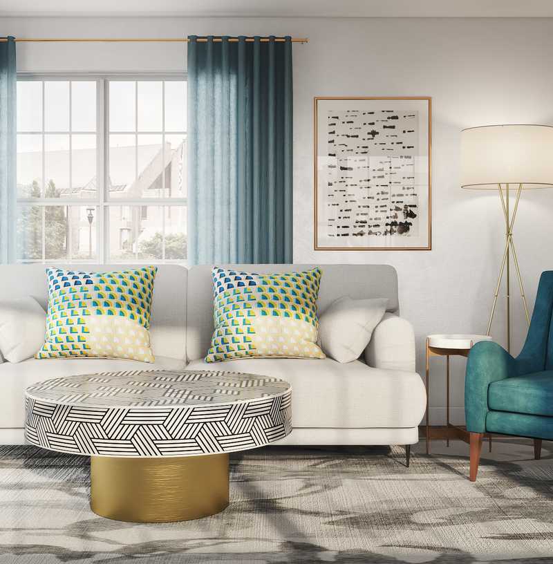 Classic Living Room Design by Havenly Interior Designer Laura