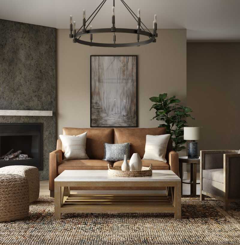 Classic, Traditional Living Room Design by Havenly Interior Designer Shauna