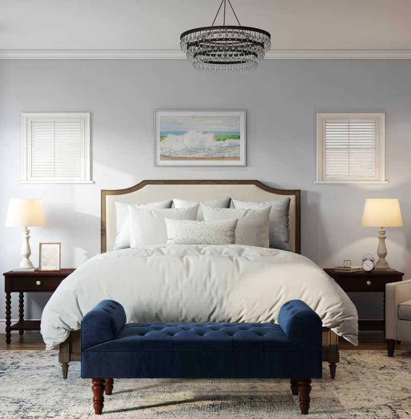 Classic, Traditional Bedroom Design by Havenly Interior Designer Sarah