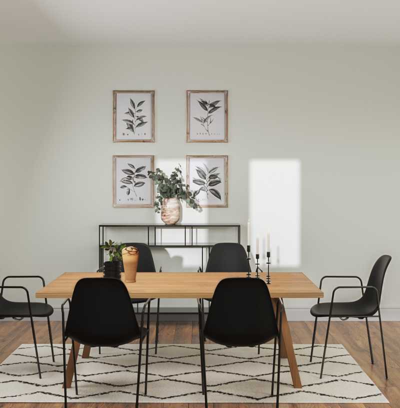 Scandinavian Dining Room Design by Havenly Interior Designer Allison