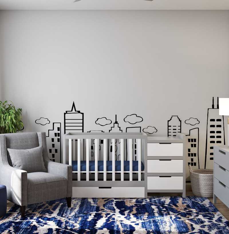 Modern Nursery Design by Havenly Interior Designer Danielle