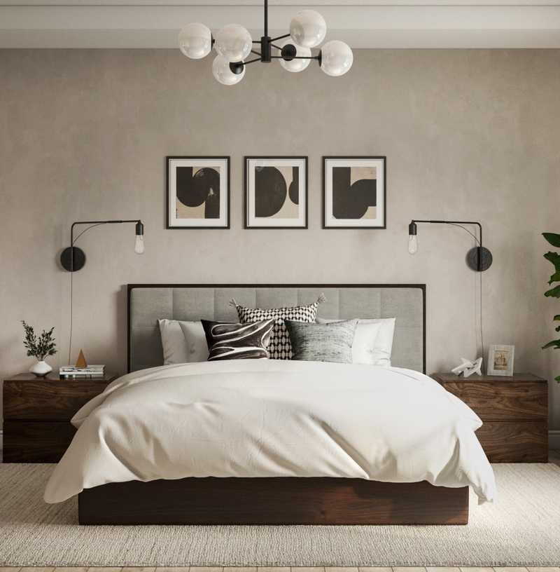 Modern, Scandinavian Bedroom Design by Havenly Interior Designer Sydney