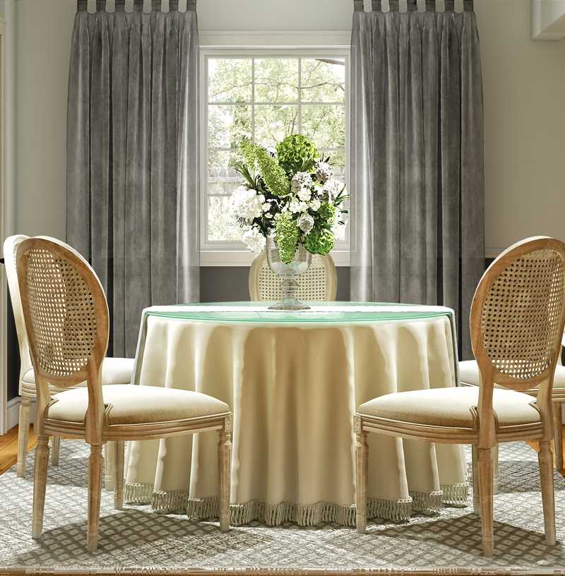 Traditional Dining Room Design by Havenly Interior Designer Kaity