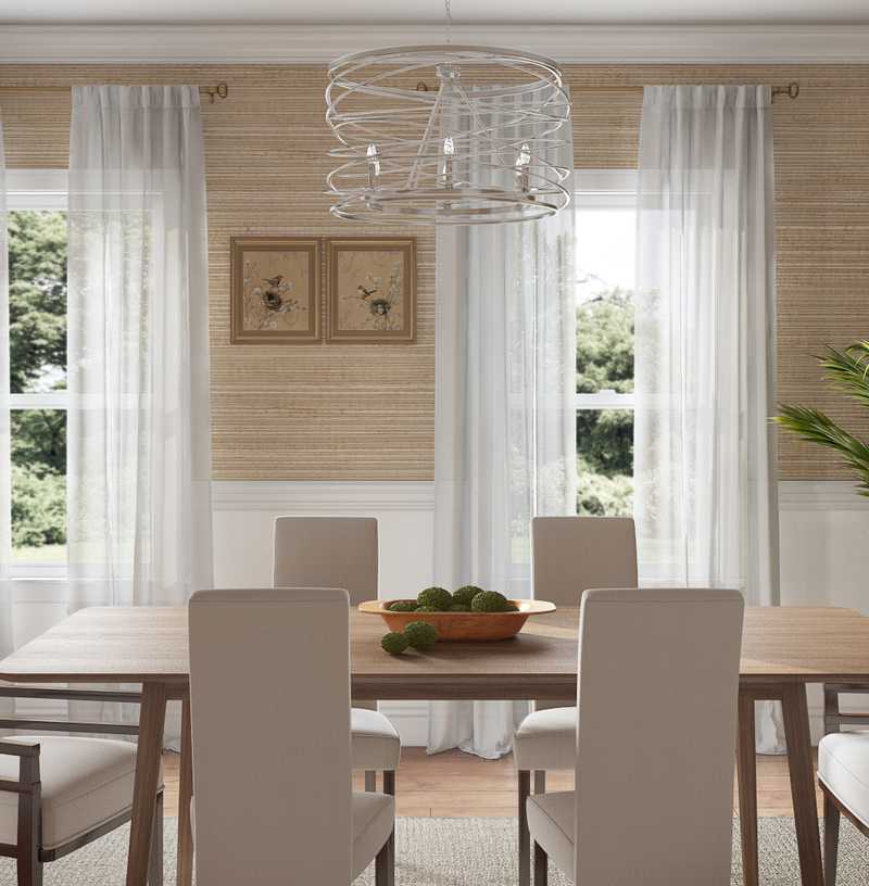 Modern, Classic Dining Room Design by Havenly Interior Designer Meredith