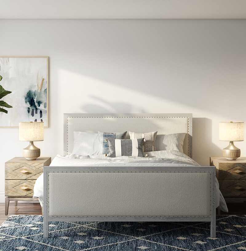 Eclectic, Bohemian Bedroom Design by Havenly Interior Designer Chelsey