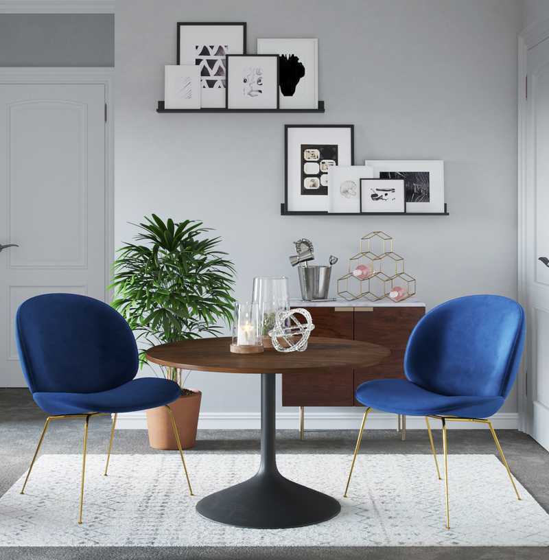 Modern, Scandinavian Dining Room Design by Havenly Interior Designer Fendy