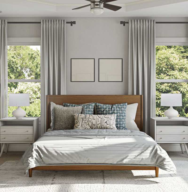 Modern, Classic Bedroom Design by Havenly Interior Designer Jessie
