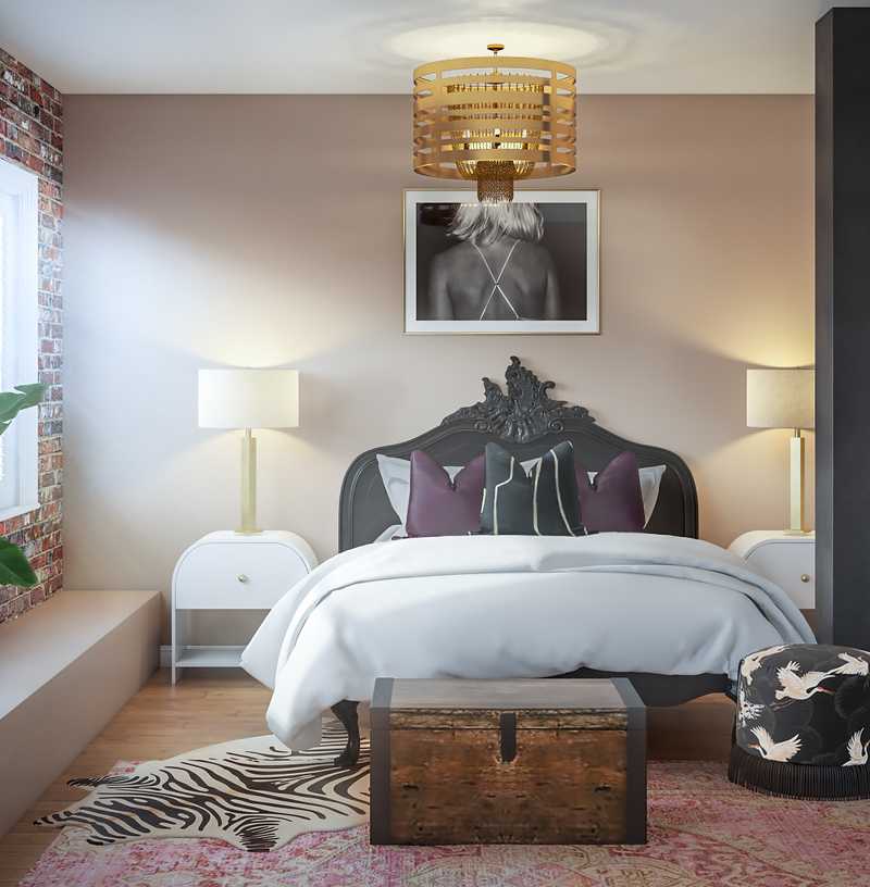 Modern, Glam Living Room Design by Havenly Interior Designer Paige