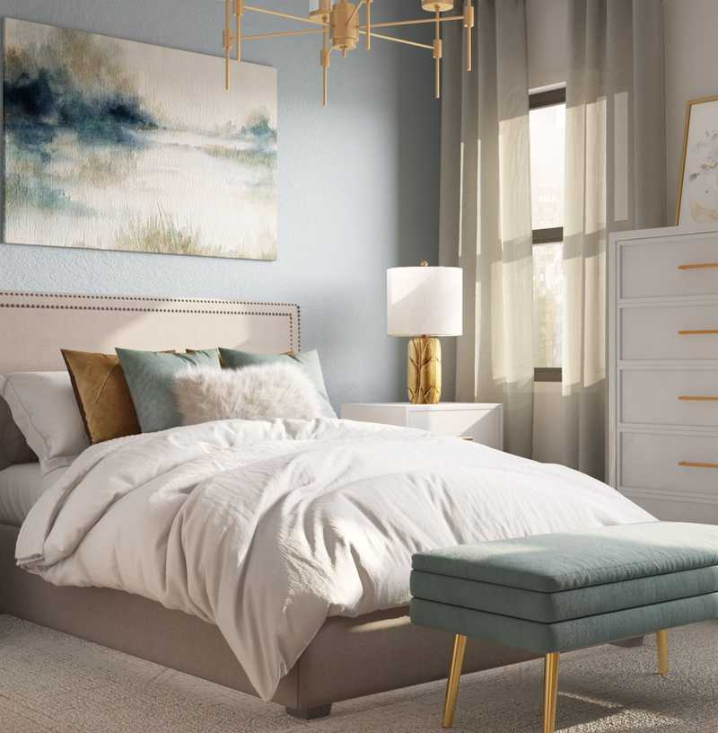 Modern Bedroom Design by Havenly Interior Designer Karen