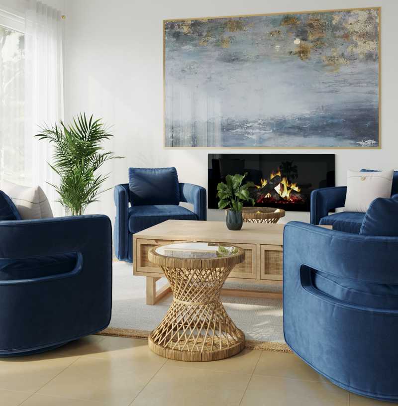 Bohemian, Coastal, Glam Other Design by Havenly Interior Designer Sarah