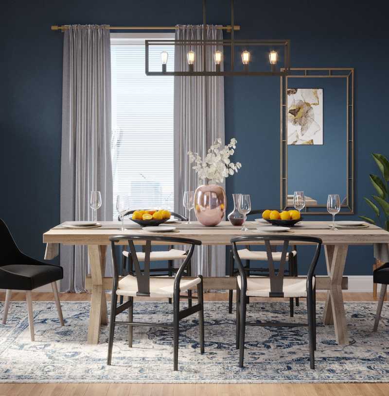Eclectic, Global Dining Room Design by Havenly Interior Designer Shreya