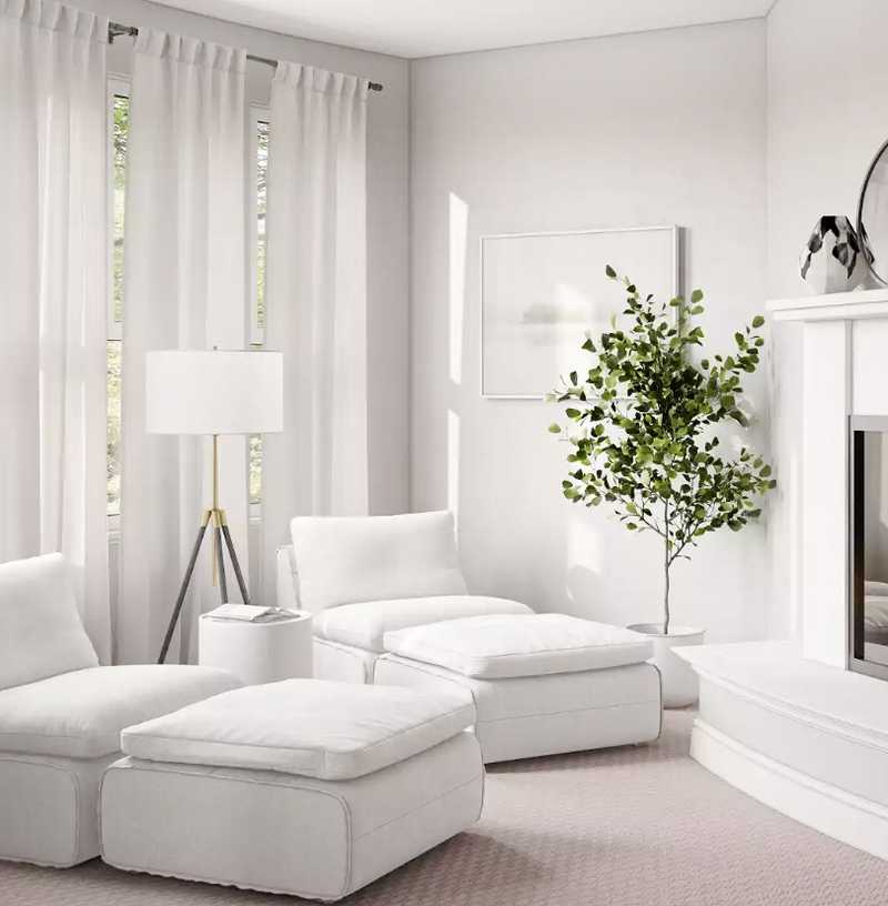 Farmhouse Bedroom Design by Havenly Interior Designer Mariel
