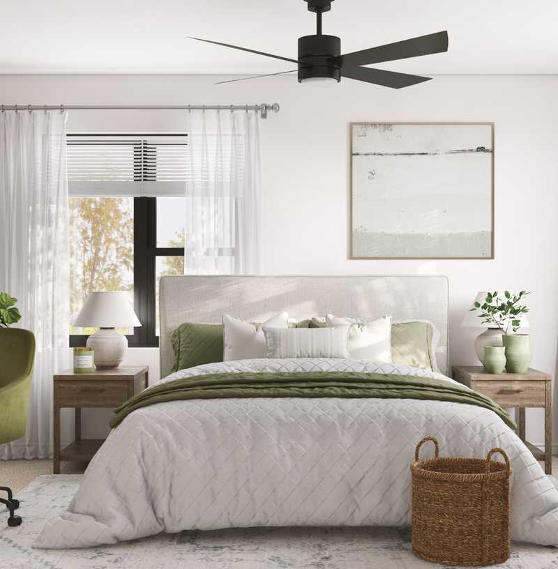 Modern, Coastal Bedroom Design by Havenly Interior Designer Namita