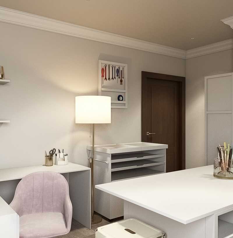 Modern Office Design by Havenly Interior Designer Allison