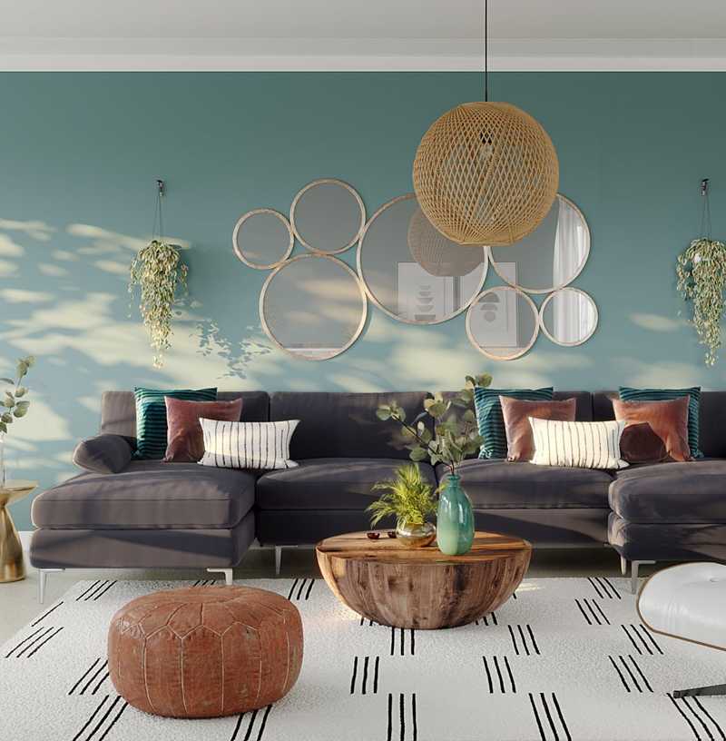 Contemporary, Modern Living Room Design by Havenly Interior Designer Francisco