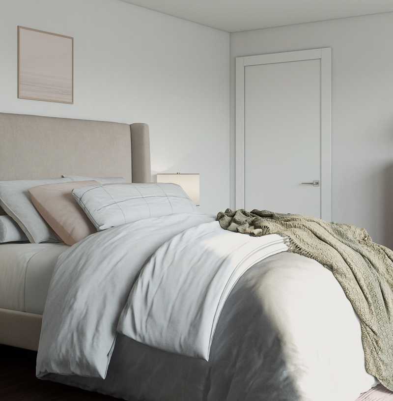 Bohemian, Midcentury Modern Bedroom Design by Havenly Interior Designer Alyssa