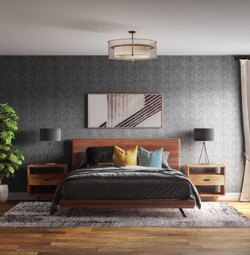 Modern, Glam, Minimal Bedroom Design by Havenly Interior Designer Bibi