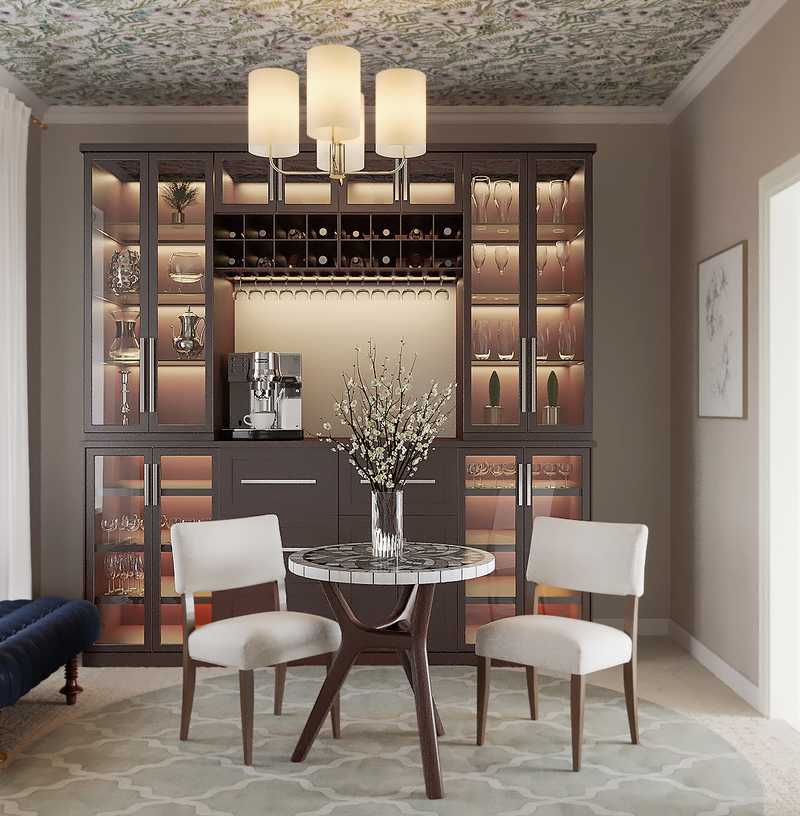 Modern, Classic, Farmhouse, Transitional Dining Room Design by Havenly Interior Designer Emily