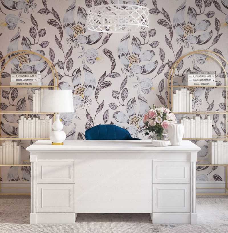 Office Design by Havenly Interior Designer Shirley