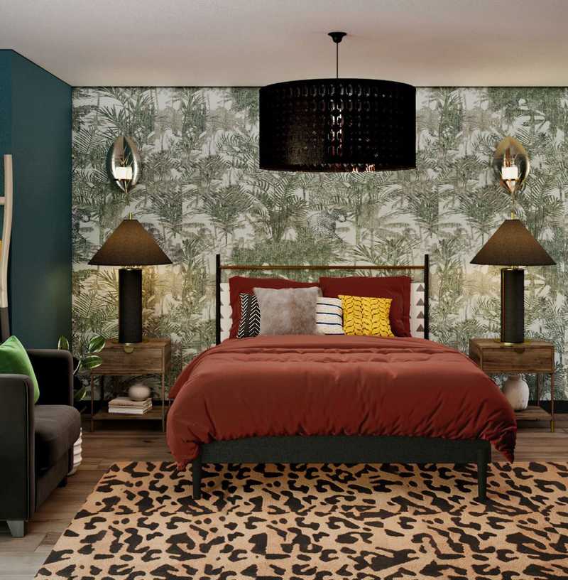 Bohemian, Global Bedroom Design by Havenly Interior Designer Patrice