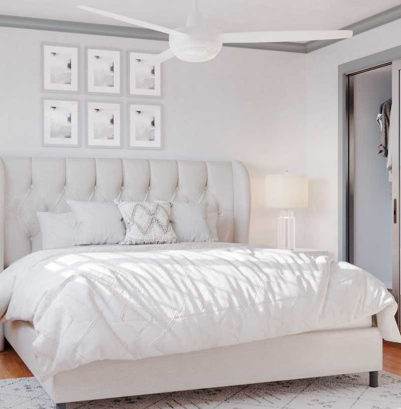 Contemporary, Modern Bedroom Design by Havenly Interior Designer Xiaoxiao