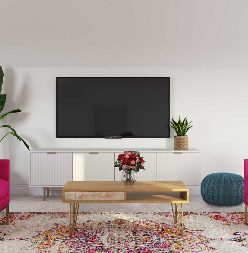 Glam, Preppy Not Sure Yet Design by Havenly Interior Designer Austin
