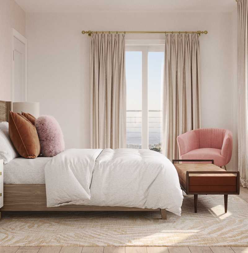 Eclectic, Bohemian, Glam Bedroom Design by Havenly Interior Designer Mariela