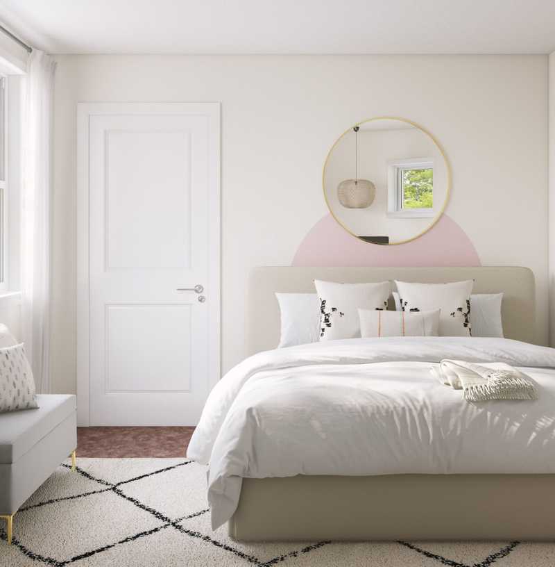 Eclectic, Bohemian Bedroom Design by Havenly Interior Designer Shauna