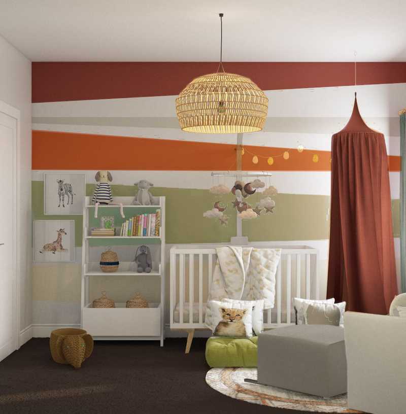 Bohemian Nursery Design by Havenly Interior Designer Hadasa