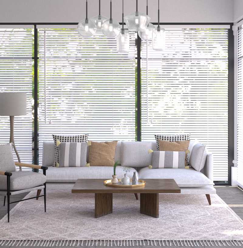 Contemporary, Modern, Coastal Office Design by Havenly Interior Designer Athina