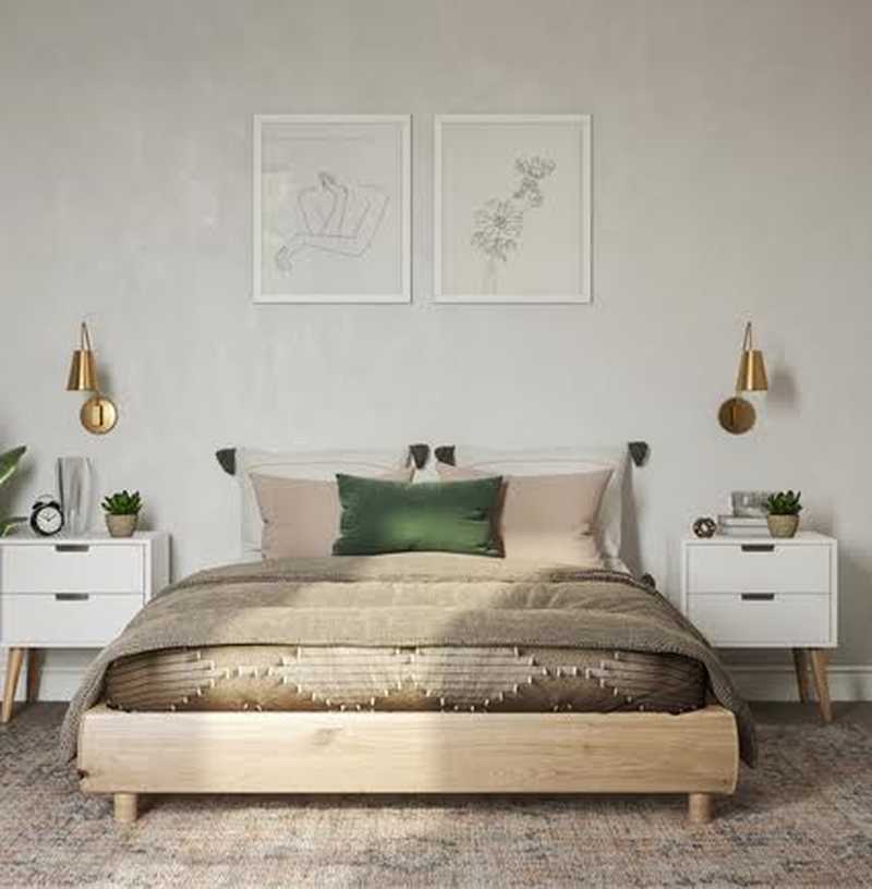 Bohemian Bedroom Design by Havenly Interior Designer Ingrid