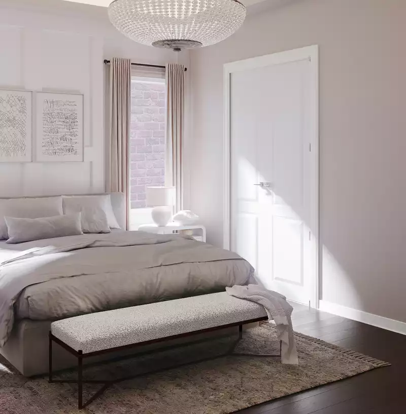 Contemporary, Modern, Classic, Traditional, Transitional Bedroom Design by Havenly Interior Designer Elle