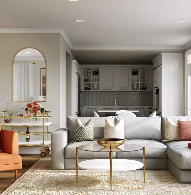 Living Room Design by Havenly Interior Designer Rachel