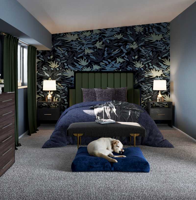 Modern, Classic Bedroom Design by Havenly Interior Designer Sara