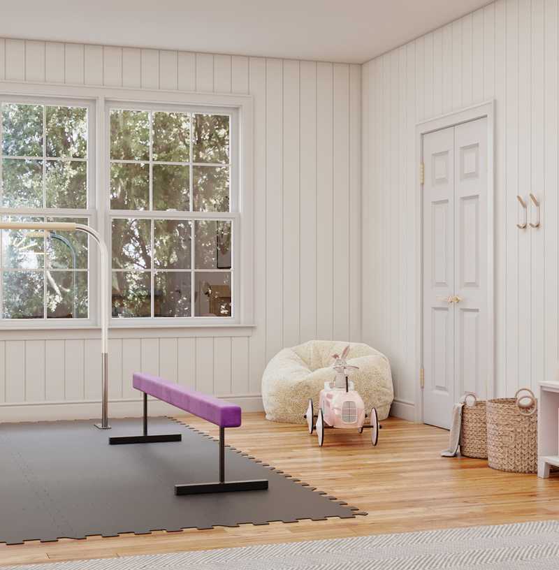 Contemporary, Minimal Playroom Design by Havenly Interior Designer Daniela