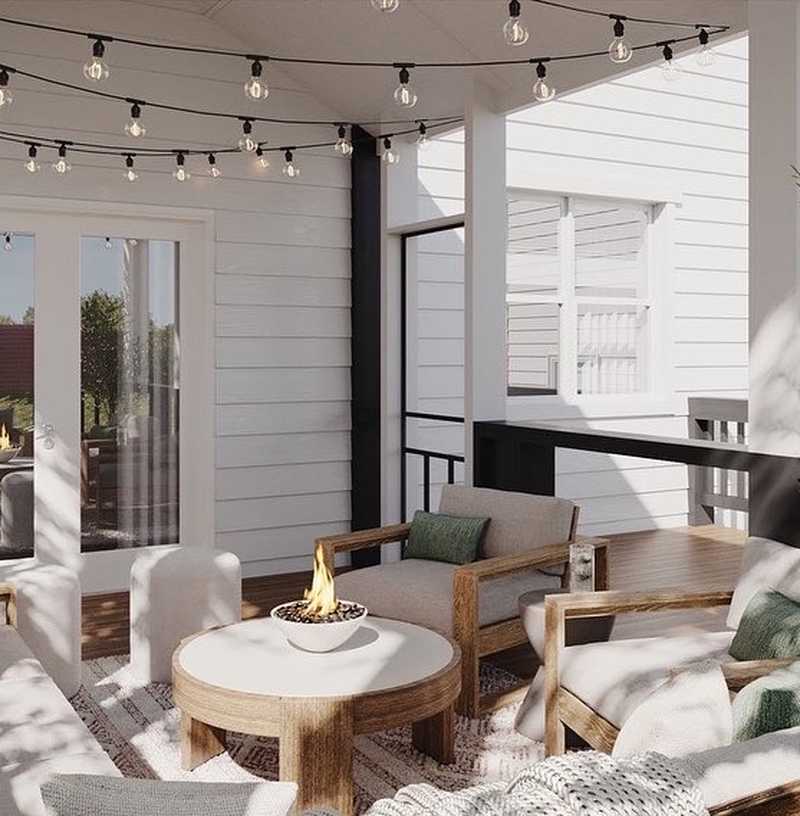 Modern, Bohemian, Coastal, Scandinavian Not Sure Yet Design by Havenly Interior Designer Nicole
