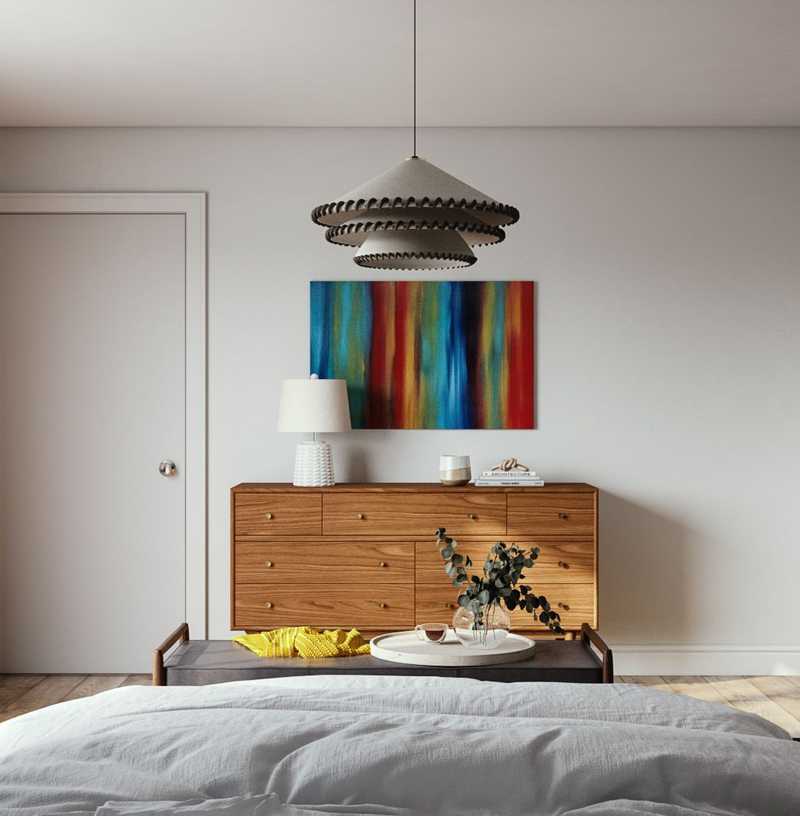 Eclectic, Bohemian, Global Bedroom Design by Havenly Interior Designer Astrid