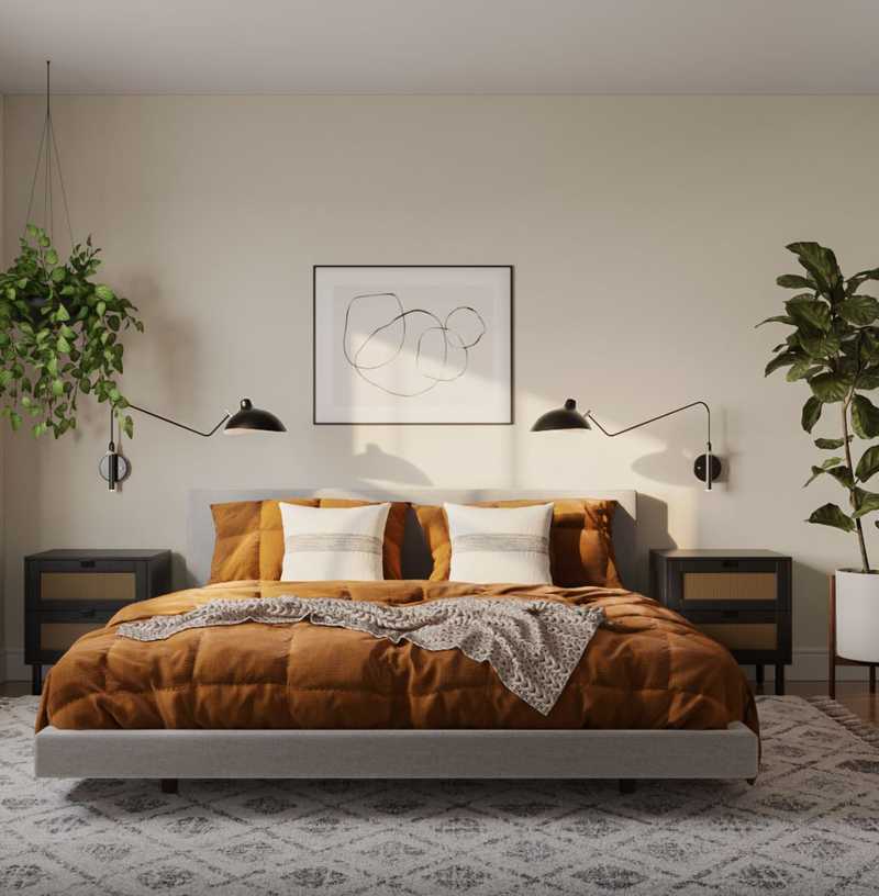 Scandinavian Bedroom Design by Havenly Interior Designer Marlene