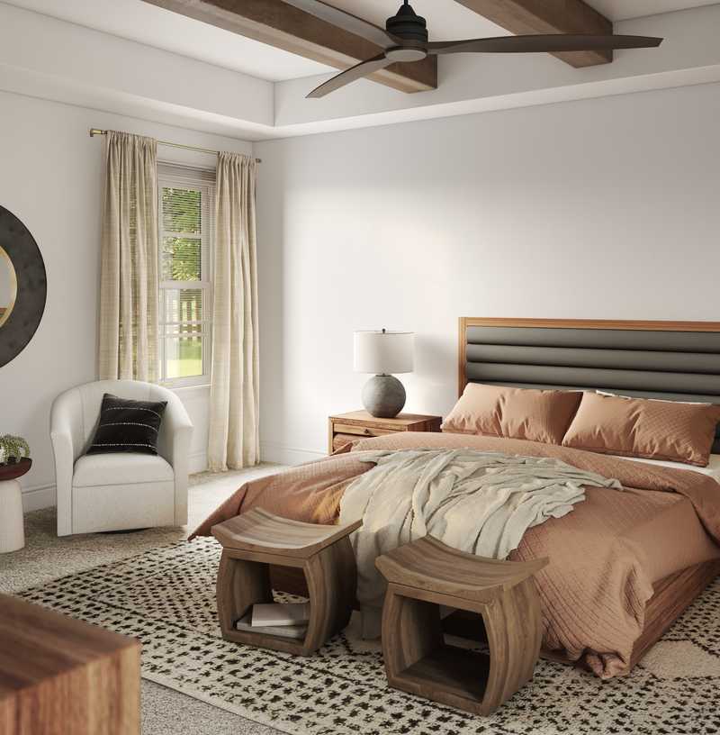 Traditional, Farmhouse, Minimal Bedroom Design by Havenly Interior Designer Jacqueline