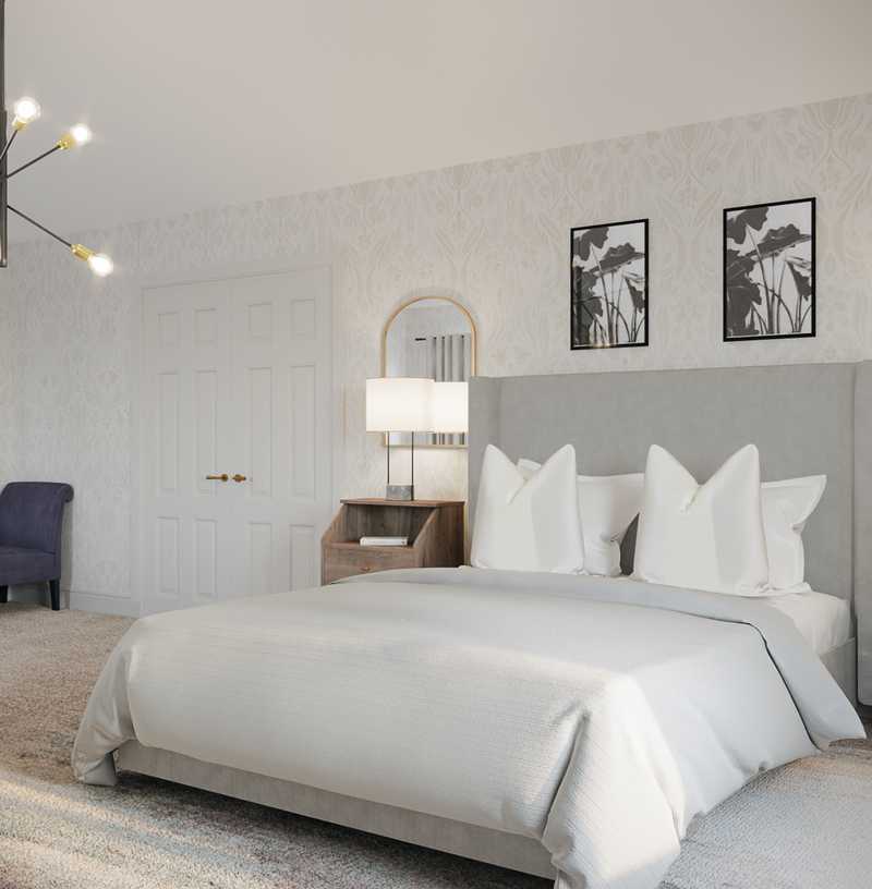Modern, Classic, Rustic, Transitional, Minimal, Classic Contemporary Office Design by Havenly Interior Designer Julia