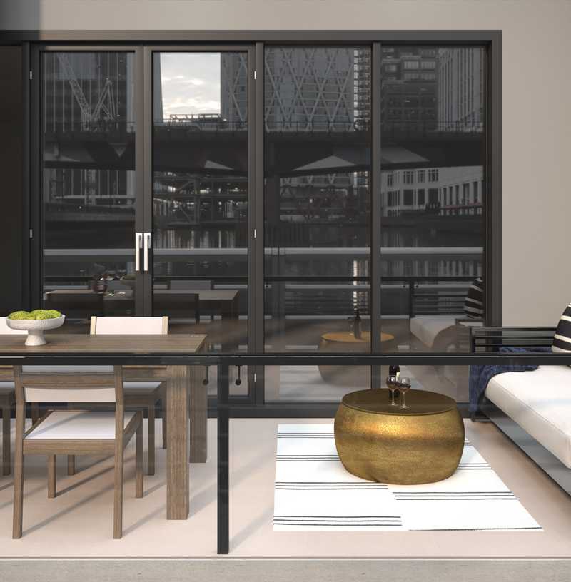 Contemporary Outdoor Space Design by Havenly Interior Designer Kylie