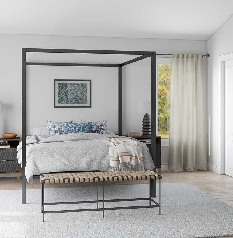 Contemporary, Modern, Transitional Bedroom Design by Havenly Interior Designer David