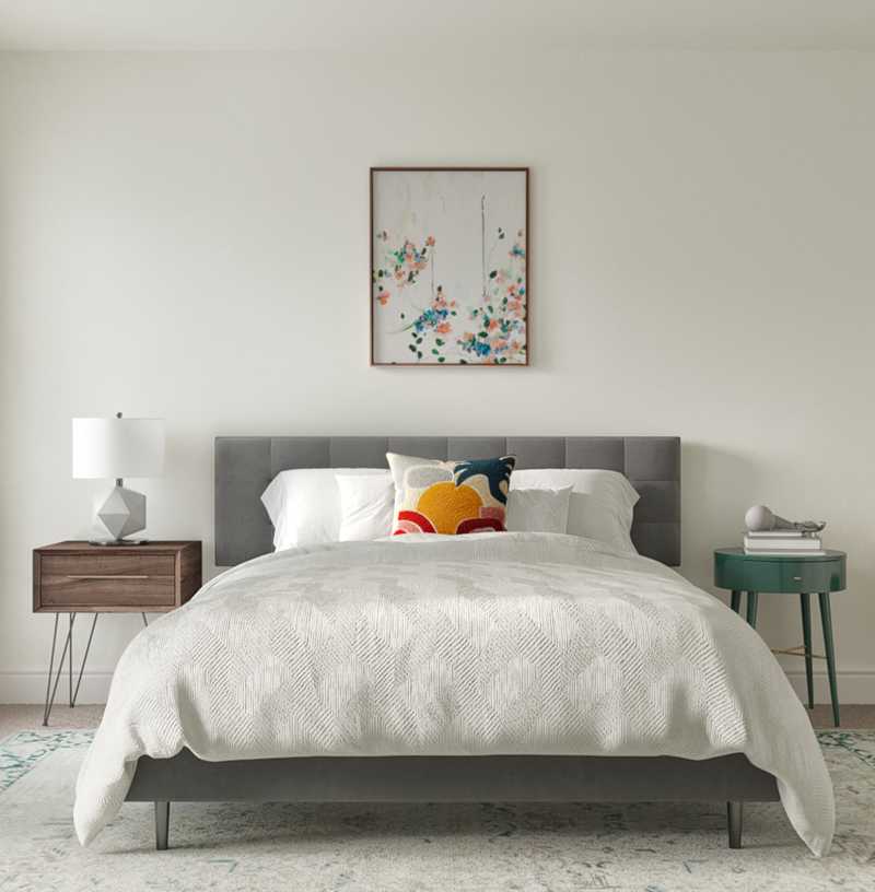 Modern, Midcentury Modern, Minimal Bedroom Design by Havenly Interior Designer Krishnendhu
