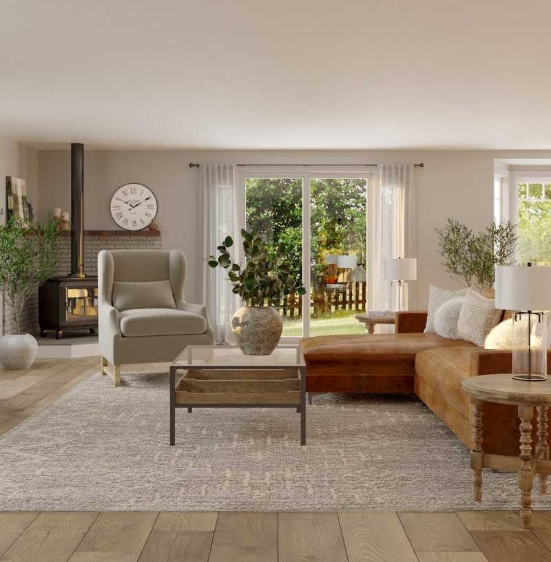 Rustic Dining Room Design by Havenly Interior Designer Dayana