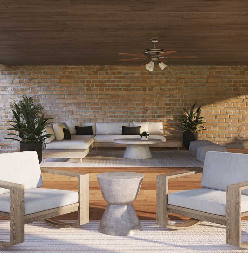 Contemporary, Modern, Scandinavian Outdoor Space Design by Havenly Interior Designer Alexa