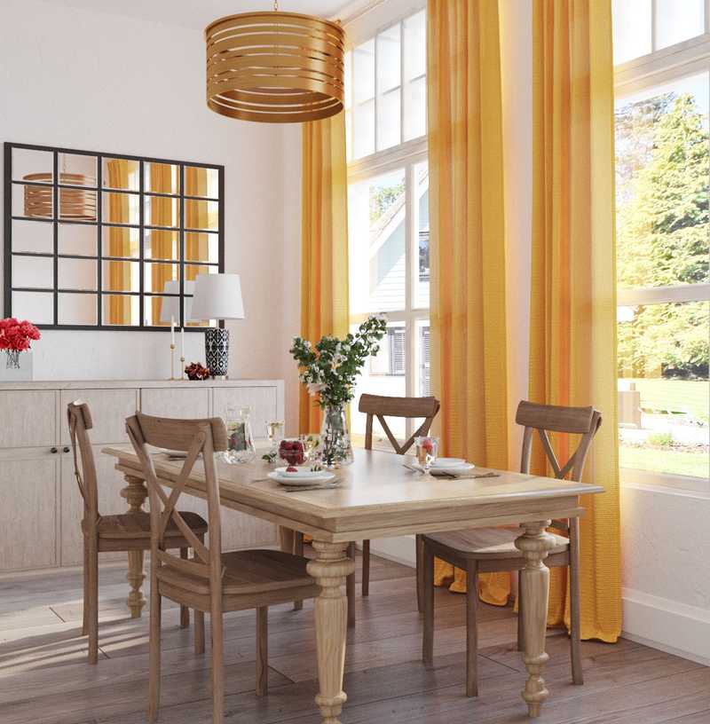 Classic, Traditional Dining Room Design by Havenly Interior Designer Rachel